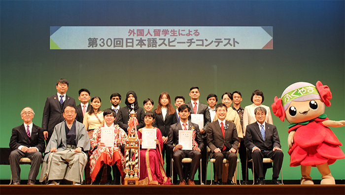 外国人留学生による日本語スピーチコンテスト